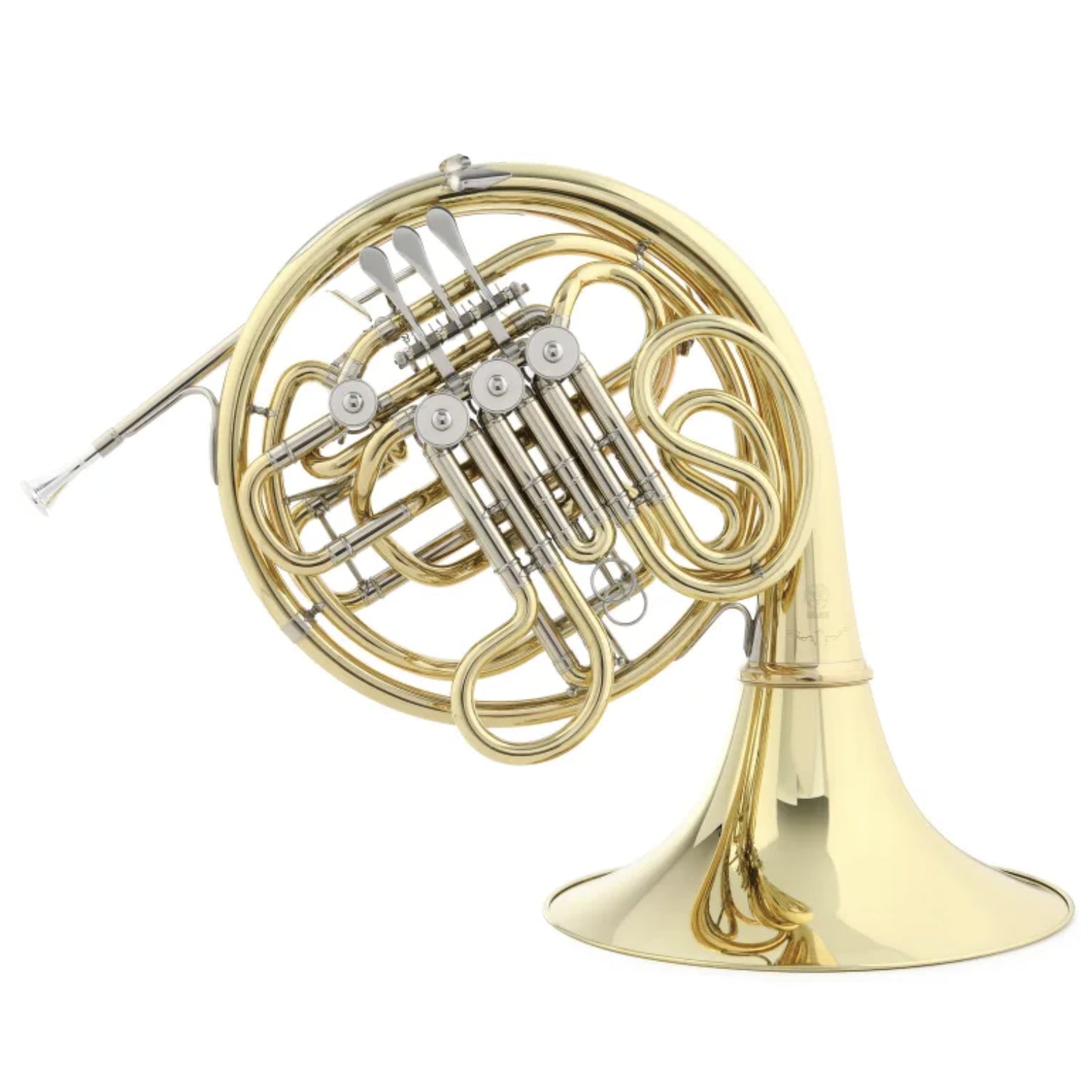 Yamaha Model YHR-672D Kruspe Wrap Double French Horn with Detachable Bell