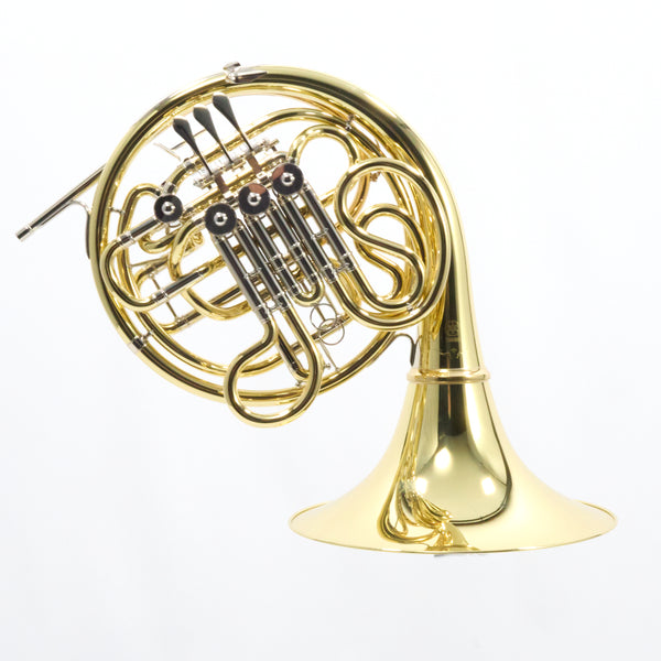 Yamaha Model YHR-672D Professional Double French Horn with Screw Bell MINT CONDITION- for sale at BrassAndWinds.com