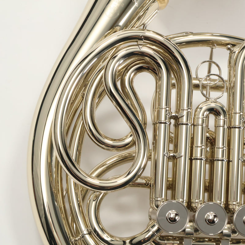 Yamaha Model YHR-672ND Kruspe Wrap Double French Horn with Detachable Bell MINT CONDITION- for sale at BrassAndWinds.com