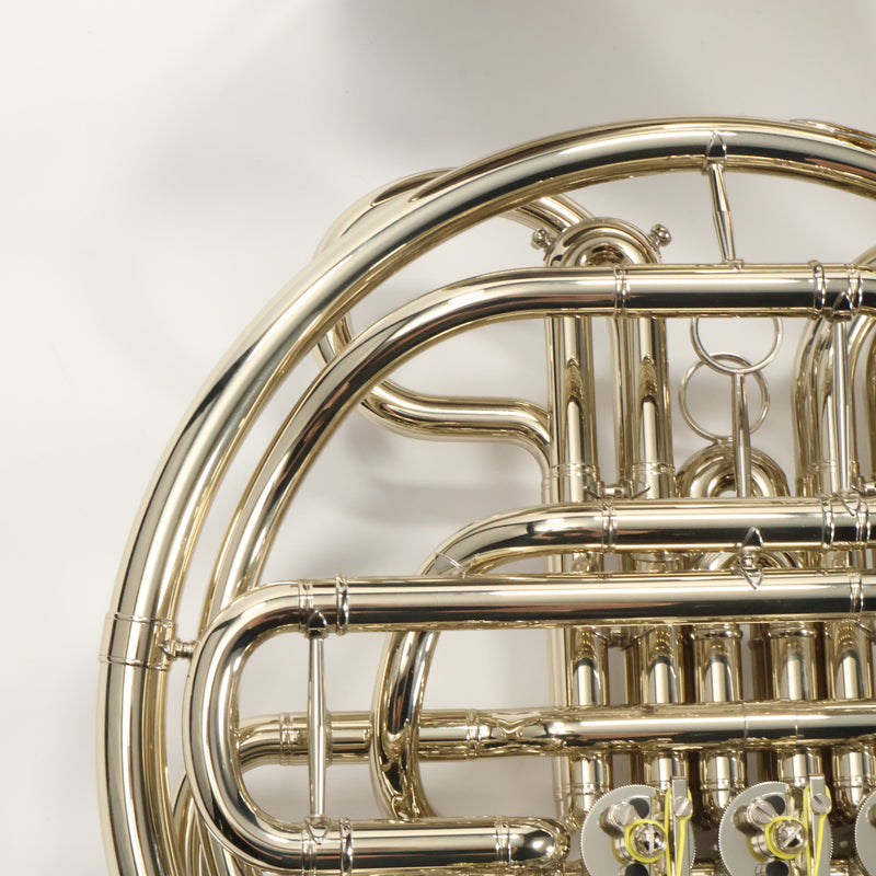 Yamaha Model YHR-672ND Kruspe Wrap Double French Horn with Detachable Bell MINT CONDITION- for sale at BrassAndWinds.com
