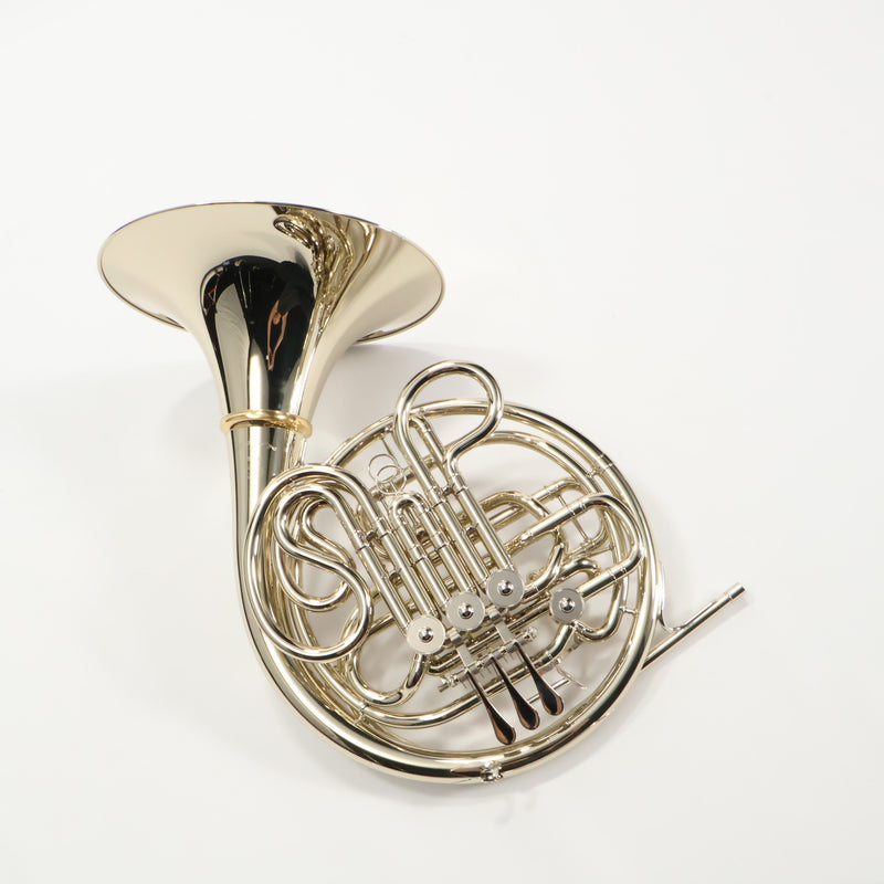 Yamaha Model YHR-672ND Kruspe Wrap Double French Horn with Detachable Bell MINT CONDITION- for sale at BrassAndWinds.com