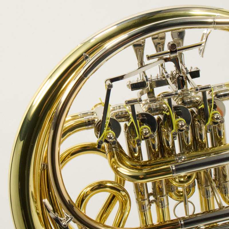 Yamaha Model YHR-871 Custom Geyer Wrap Double French Horn MINT CONDITION- for sale at BrassAndWinds.com