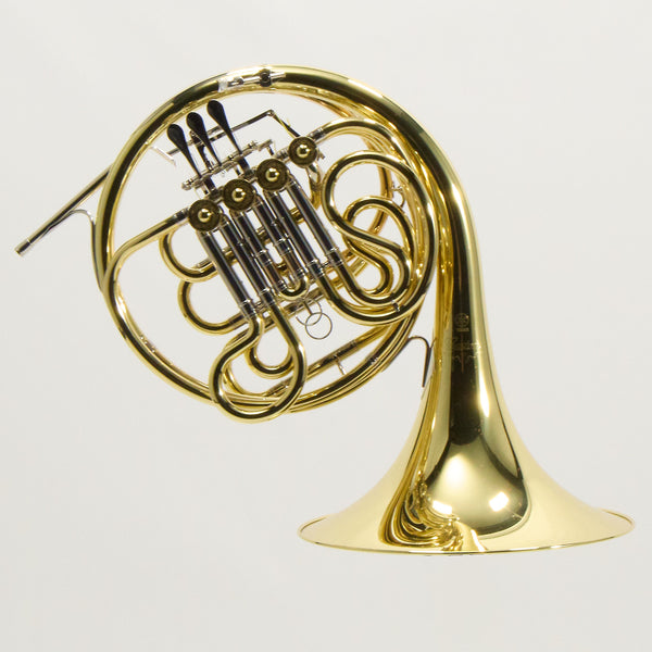 Yamaha Model YHR-871 Custom Geyer Wrap Double French Horn MINT CONDITION- for sale at BrassAndWinds.com