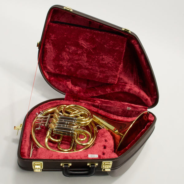 Yamaha Model YHR-871 Custom Geyer Wrap Double French Horn MINT CONDITION- for sale at BrassAndWinds.com