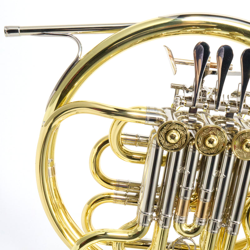 Yamaha Model YHR-871D Custom Double French Horn SN 11293 DEMO MODEL- for sale at BrassAndWinds.com
