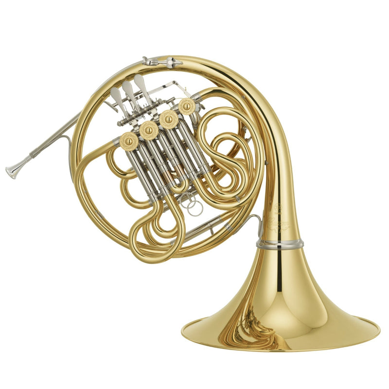 Yamaha Model YHR-871DU Unlacquered Custom French Horn with Screw Bell BRAND NEW- for sale at BrassAndWinds.com