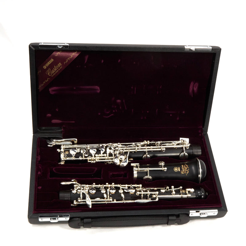 Yamaha Model YOB-841LT Custom Handmade Oboe SN 011424 SUPERB- for sale at BrassAndWinds.com