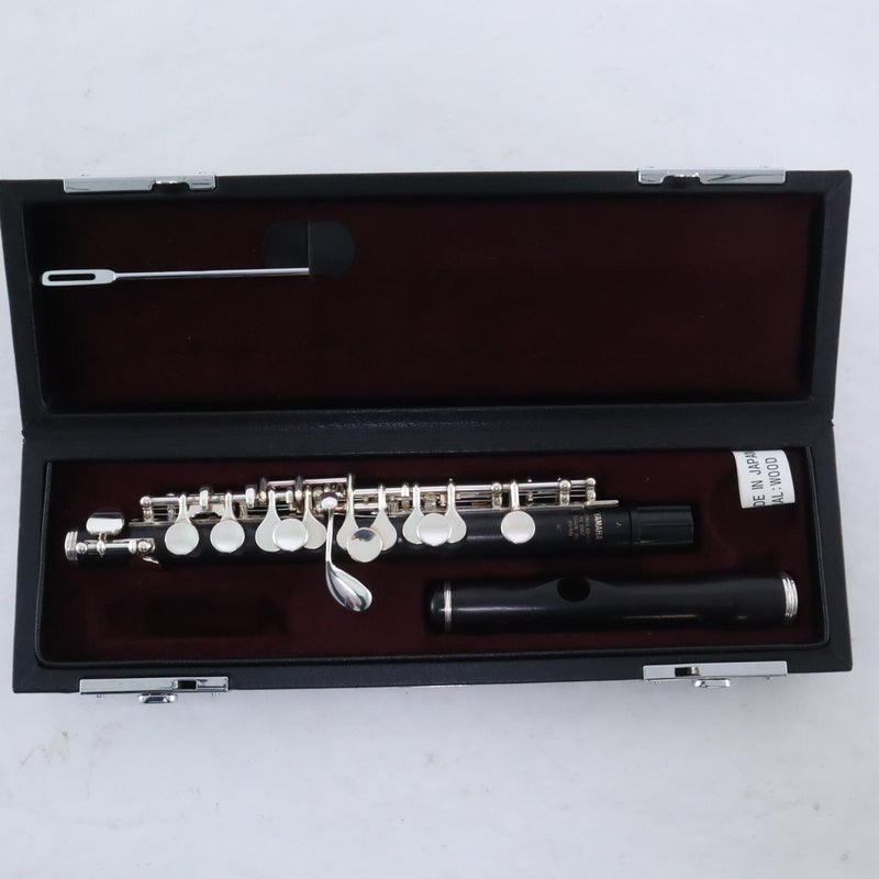 Yamaha Model YPC-62R Professional Wood Piccolo SN 138918 SUPERB- for sale at BrassAndWinds.com