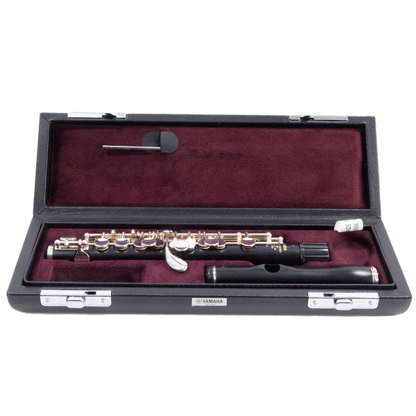 Yamaha Model YPC-62R Professional Wood Piccolo SN 168958 DEMO MODEL- for sale at BrassAndWinds.com