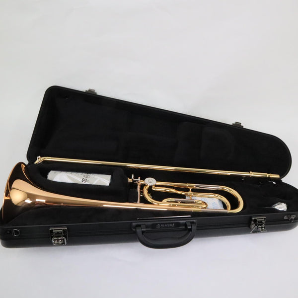 Yamaha Model YSL-448G Intermediate Tenor Trombone MINT CONDITION- for sale at BrassAndWinds.com