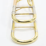 Yamaha Model YSL-882GOR 'Xeno' Professional Tenor Trombone SN 849736 GORGEOUS- for sale at BrassAndWinds.com