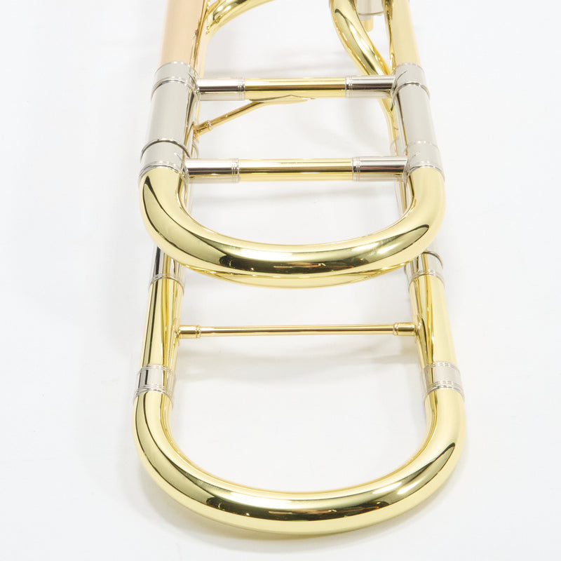 Yamaha Model YSL-882GOR 'Xeno' Professional Tenor Trombone SN 849736 GORGEOUS- for sale at BrassAndWinds.com