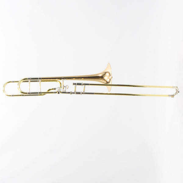 Yamaha Model YSL-882GOR 'Xeno' Professional Tenor Trombone SN 849736 GORGEOUS- for sale at BrassAndWinds.com