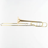 Yamaha Model YSL-882GOR 'Xeno' Professional Tenor Trombone SN 849736 GORGEOUS- for sale at BrassAndWinds.com