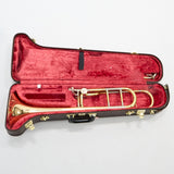 Yamaha Model YSL-882GOR 'Xeno' Professional Tenor Trombone SN 849736 GORGEOUS- for sale at BrassAndWinds.com