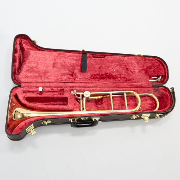 Yamaha Model YSL-882GOR 'Xeno' Professional Tenor Trombone SN 849736 GORGEOUS- for sale at BrassAndWinds.com