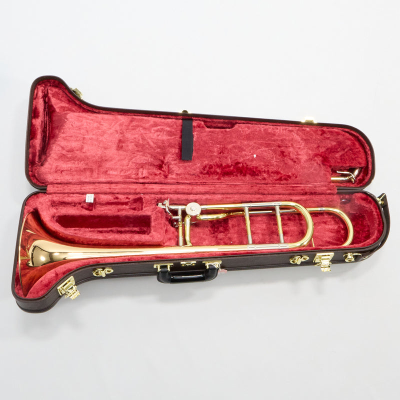 Yamaha Model YSL-882GOR 'Xeno' Professional Tenor Trombone SN 849736 GORGEOUS- for sale at BrassAndWinds.com