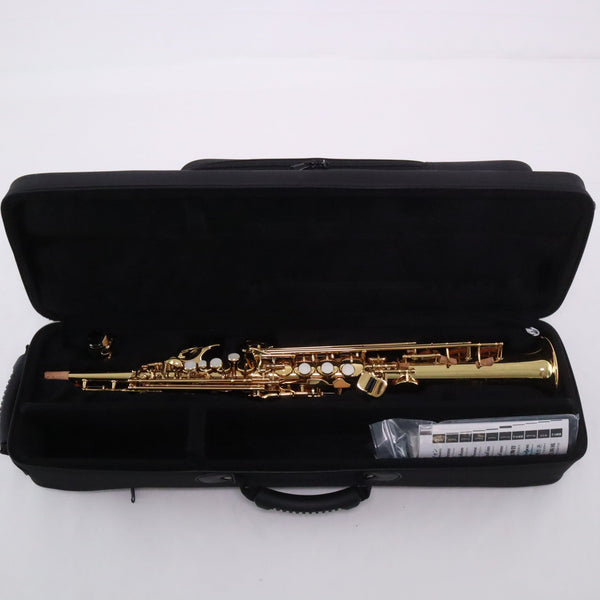 Yamaha Model YSS-475II Intermediate Soprano Saxophone MINT CONDITION- for sale at BrassAndWinds.com