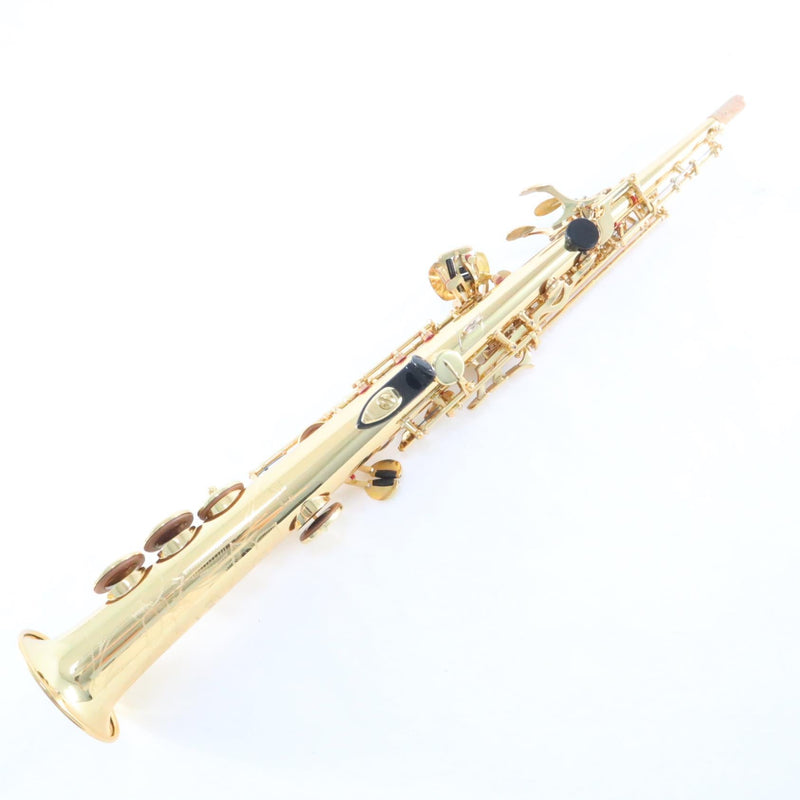 Yamaha Model YSS-82Z Custom Soprano Saxophone w/ Straight Neck MINT CONDITION- for sale at BrassAndWinds.com