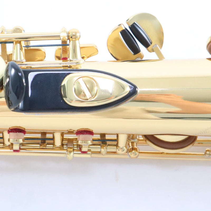 Yamaha Model YSS-82Z 'Custom Z' Professional Soprano Saxophone MINT CONDITION- for sale at BrassAndWinds.com
