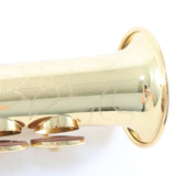 Yamaha Model YSS-82Z 'Custom Z' Professional Soprano Saxophone MINT CONDITION- for sale at BrassAndWinds.com