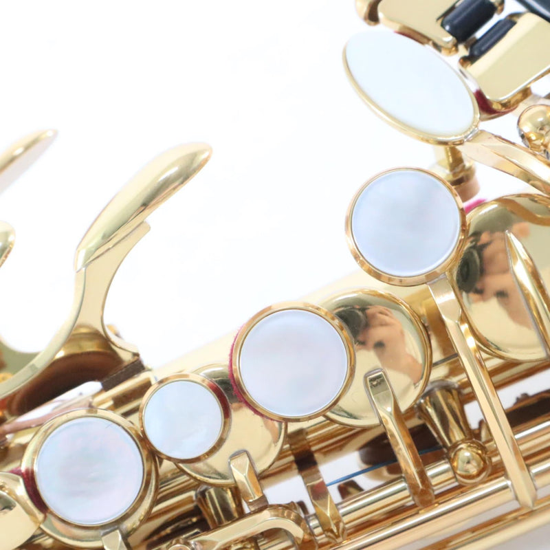 Yamaha Model YSS-82Z 'Custom Z' Professional Soprano Saxophone MINT CONDITION- for sale at BrassAndWinds.com
