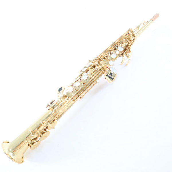 Yamaha Model YSS-82Z 'Custom Z' Professional Soprano Saxophone MINT CONDITION- for sale at BrassAndWinds.com