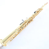 Yamaha Model YSS-82Z 'Custom Z' Professional Soprano Saxophone MINT CONDITION- for sale at BrassAndWinds.com
