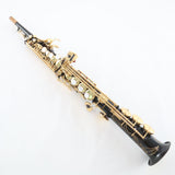 Yamaha Model YSS-82ZB Custom Soprano Saxophone SN 005029 BLACK LACQUER- for sale at BrassAndWinds.com