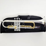 Yamaha Model YTR-5330MRC Intermediate Mariachi Bb Trumpet in Silver Plate MINT CONDITION- for sale at BrassAndWinds.com