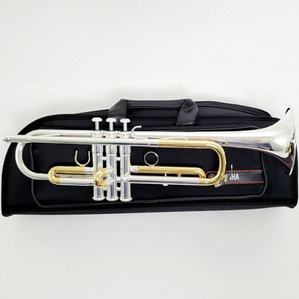 Yamaha Model YTR-5330MRC Intermediate Mariachi Bb Trumpet in Silver Plate MINT CONDITION- for sale at BrassAndWinds.com