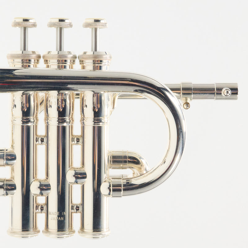 Yamaha Model YTR-9825 Custom Series Bb/A Piccolo Trumpet SN 567739 DEMO MODEL- for sale at BrassAndWinds.com