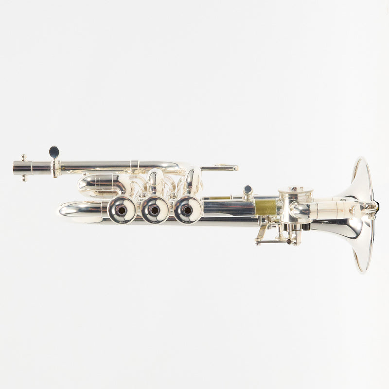 Yamaha Model YTR-9825 Custom Series Bb/A Piccolo Trumpet SN 567739 DEMO MODEL- for sale at BrassAndWinds.com