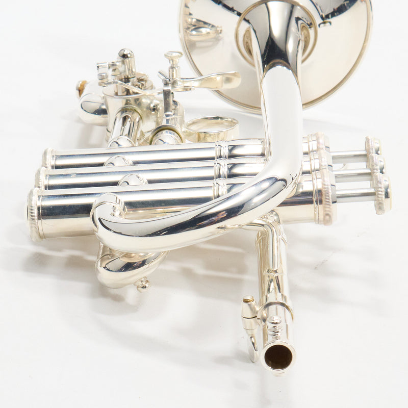 Yamaha Model YTR-9825 Custom Series Bb/A Piccolo Trumpet SN 567739 DEMO MODEL- for sale at BrassAndWinds.com