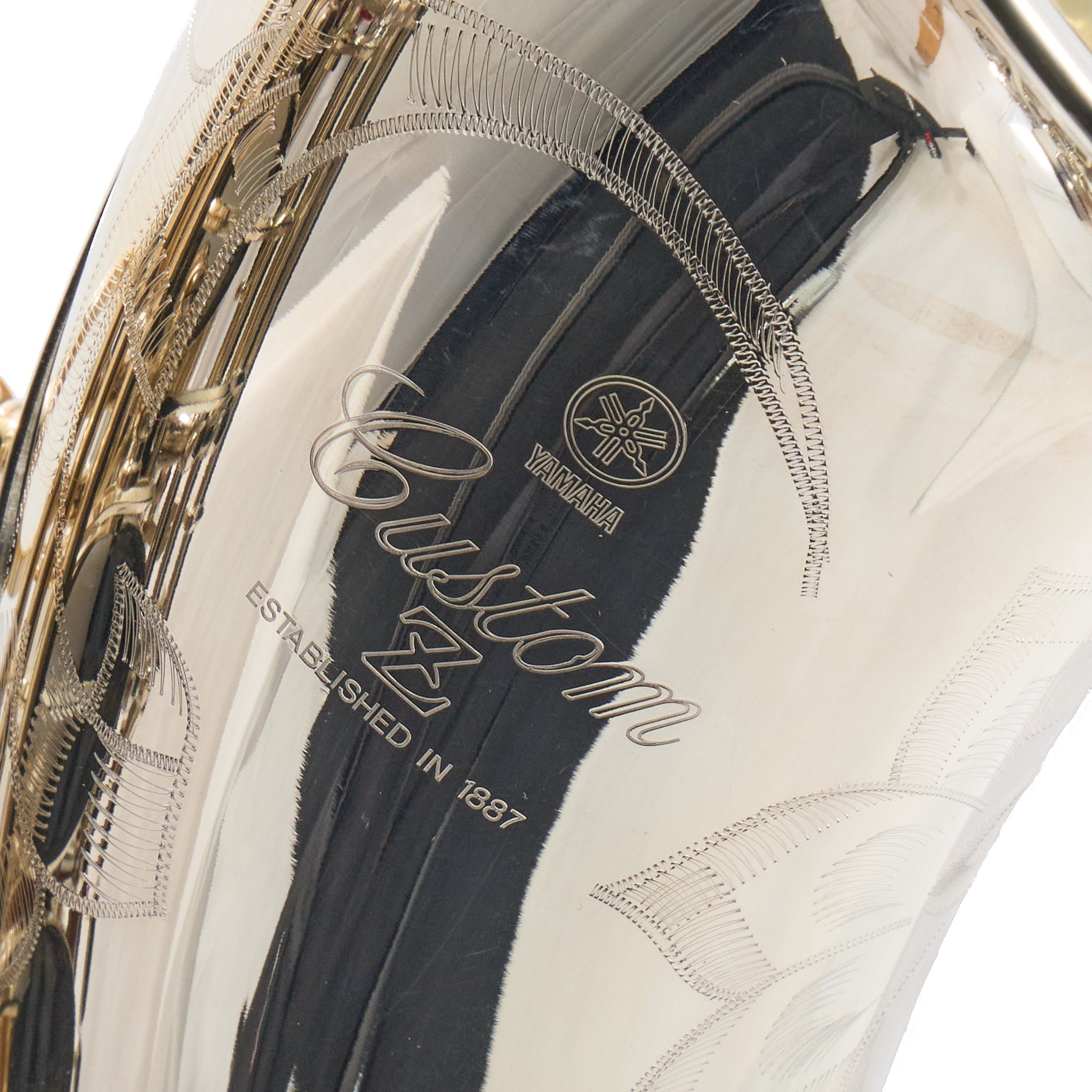 Yamaha Model YTS-82ZIIS 'Custom Z' Professional Tenor Saxophone in Silver Plate