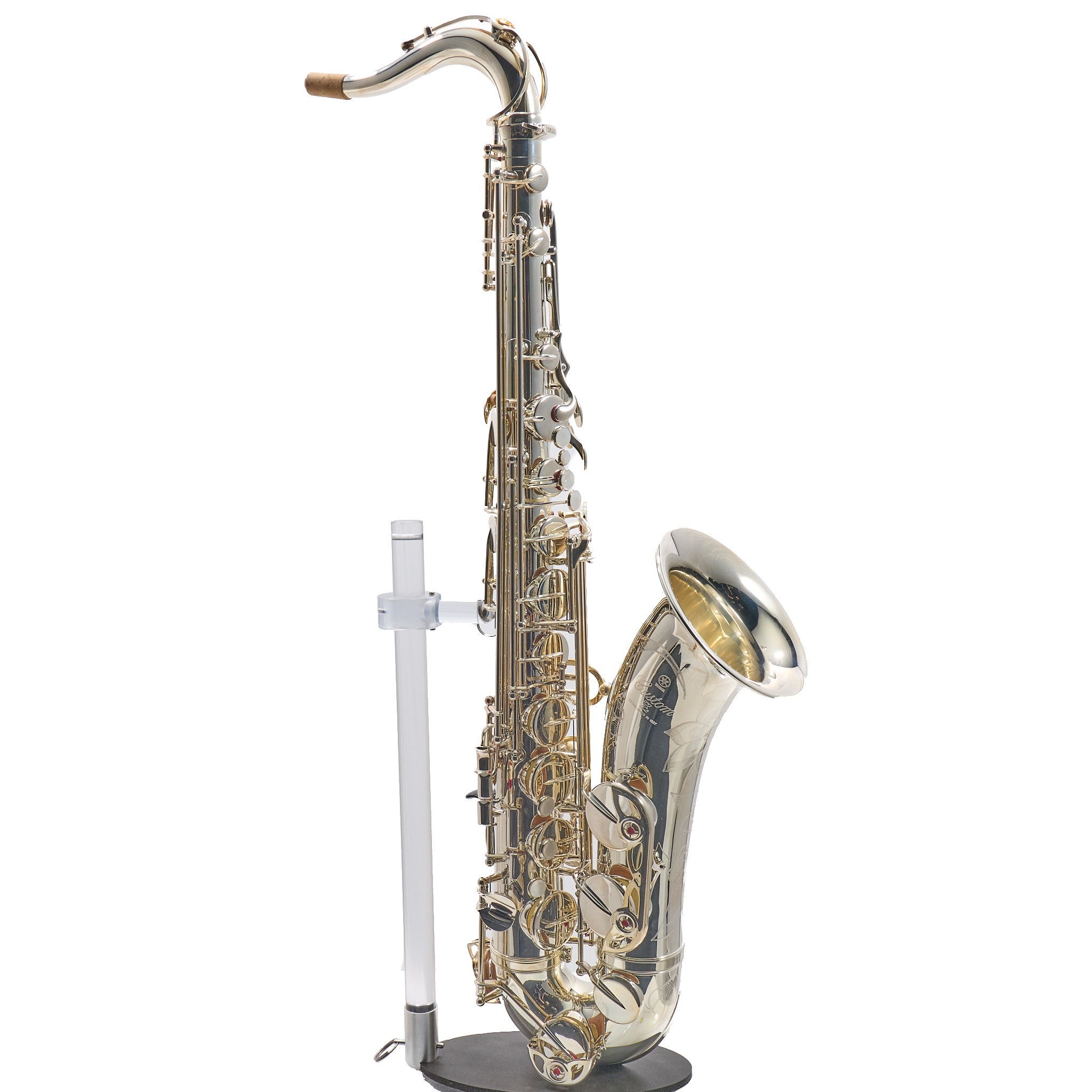 Yamaha Model YTS-82ZIIS 'Custom Z' Professional Tenor Saxophone in Silver Plate