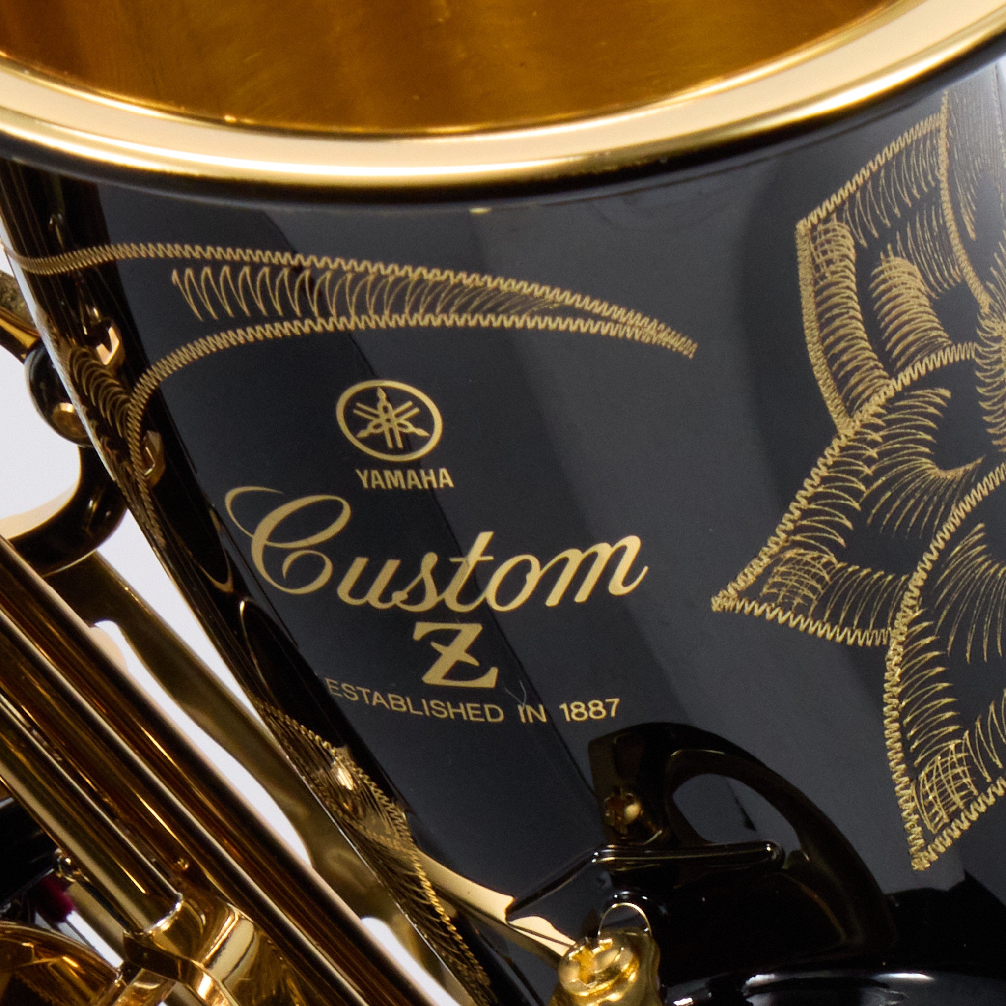 Yamaha YAS-82ZIIB 'Custom Z' Alto Saxophone in Black Lacquer