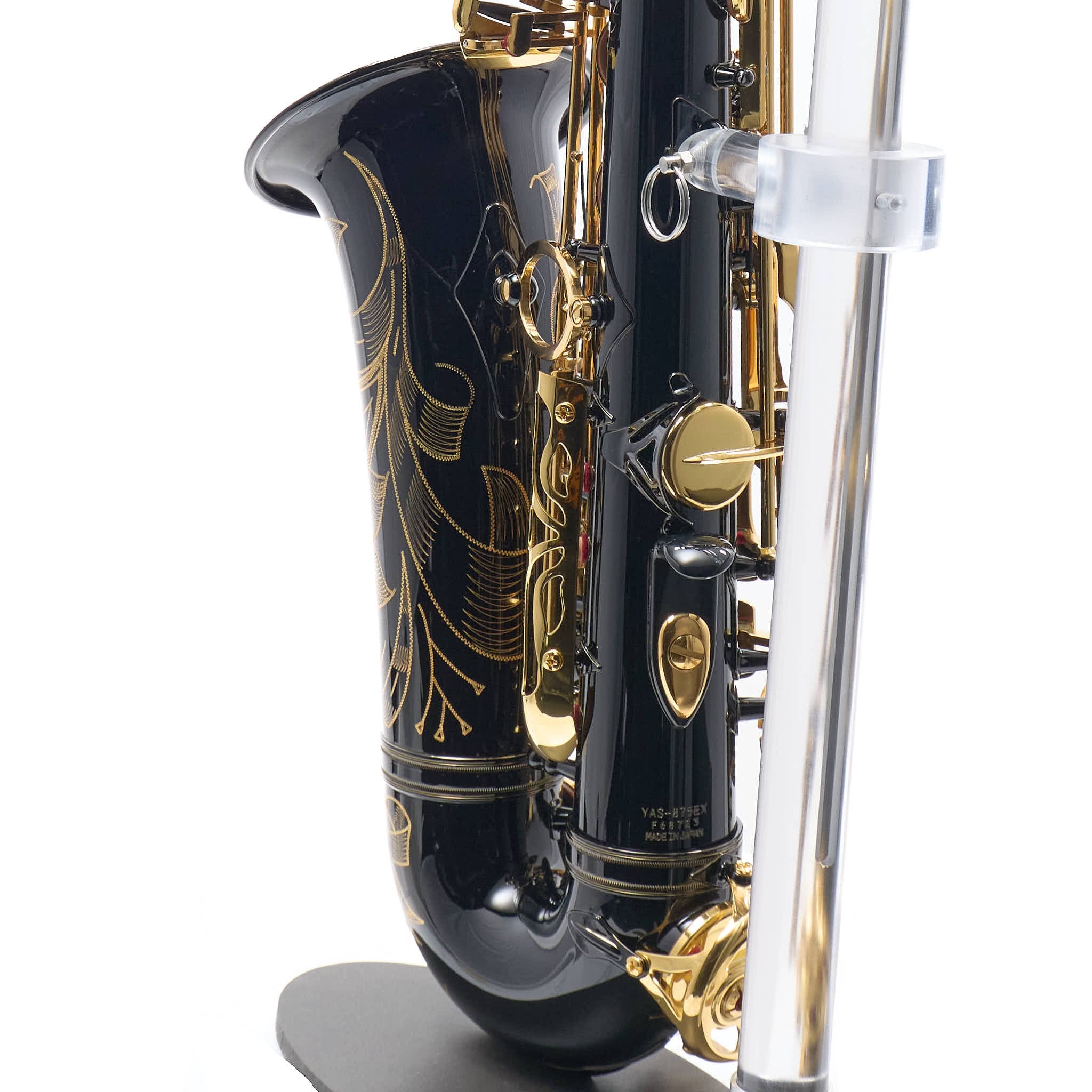 Yamaha YAS-875EXIIB 'Custom EX' Alto Saxophone in Black Lacquer