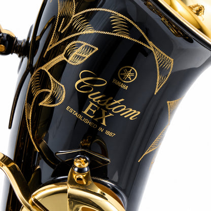 Yamaha YAS-875EXIIB 'Custom EX' Professional Alto Saxophone in Black Lacquer
