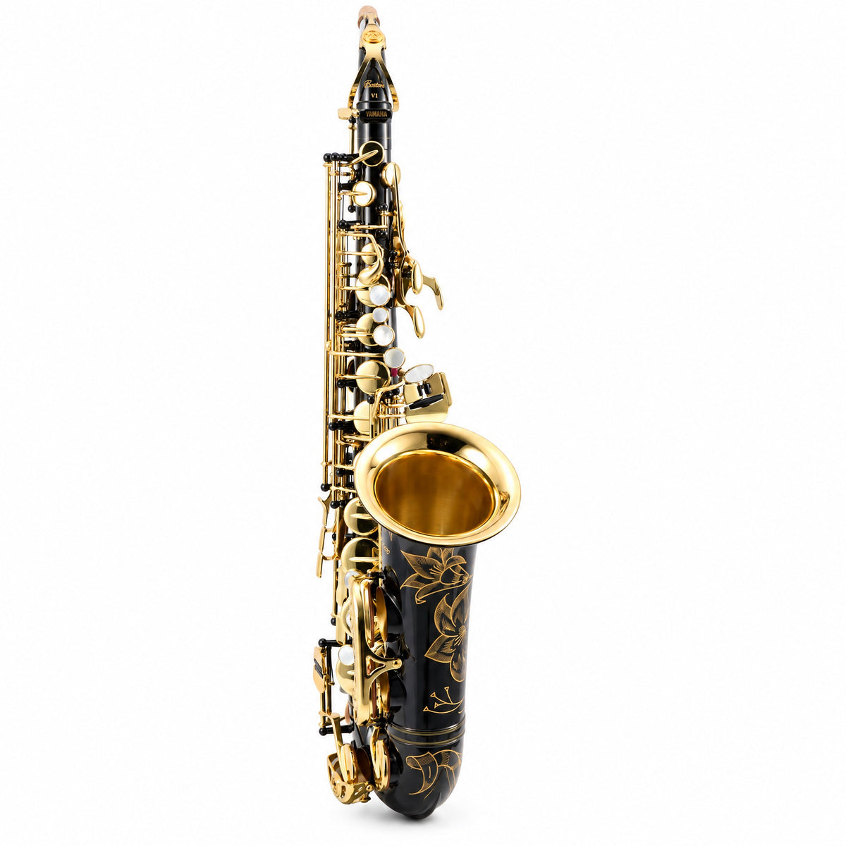Yamaha YAS-875EXIIB 'Custom EX' Professional Alto Saxophone in Black Lacquer