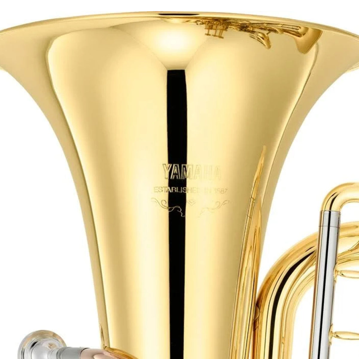 Yamaha YBB-621 Professional 3/4 Size BBb Tuba in Clear Lacquer