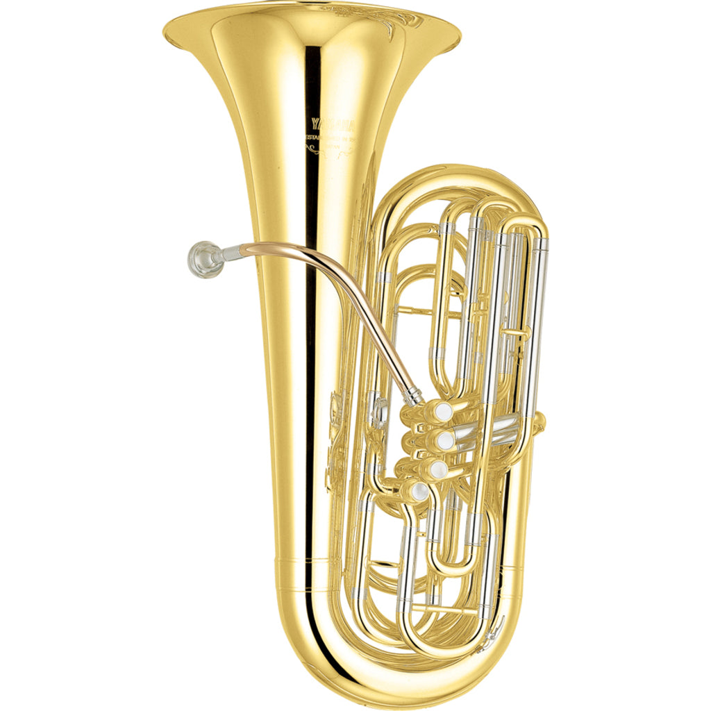 Yamaha YBB-621 Professional 3/4 Size BBb Tuba in Clear Lacquer