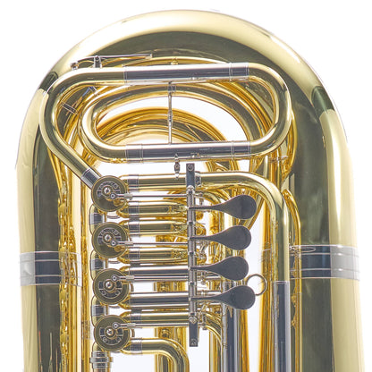 Yamaha YBB-641 Professional 4/4 Size BBb Tuba in Lacquer