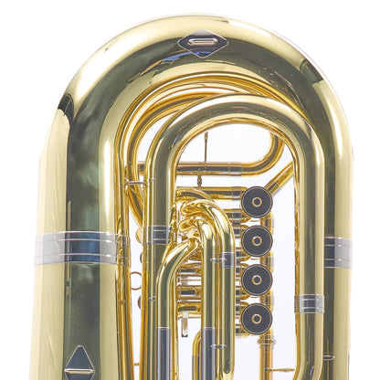 Yamaha YBB-641 Professional 4/4 Size BBb Tuba in Lacquer