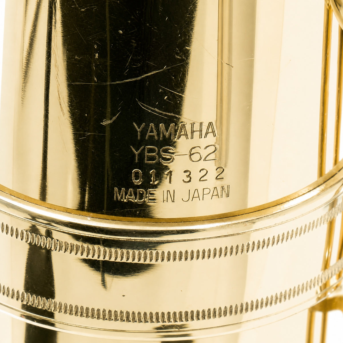 Yamaha YBS-62 Professional Eb Baritone Saxophone in Gold Lacquer