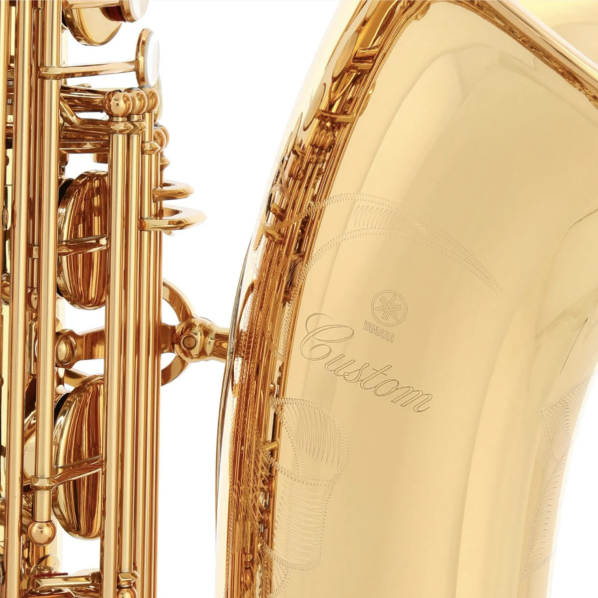 Yamaha YBS-82 Custom Professional Baritone Saxophone in Gold Lacquer