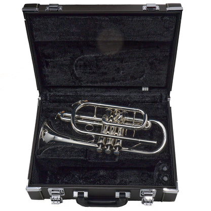 Yamaha YCR-6335IIS Professional Shepard's Crook Cornet in Silver Plate