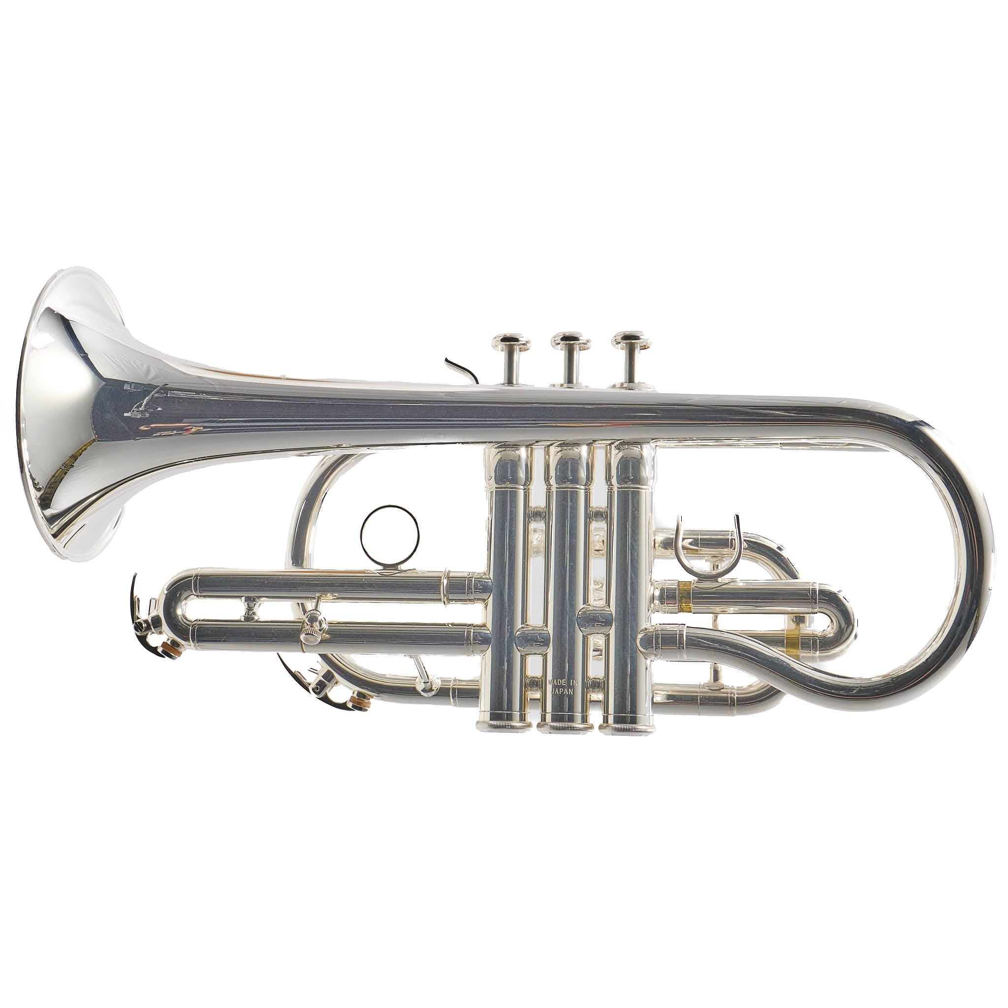 Yamaha YCR-6335IIS Professional Shepard's Crook Cornet in Silver Plate