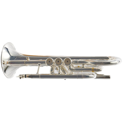 Yamaha YCR-6335IIS Professional Shepard's Crook Cornet in Silver Plate