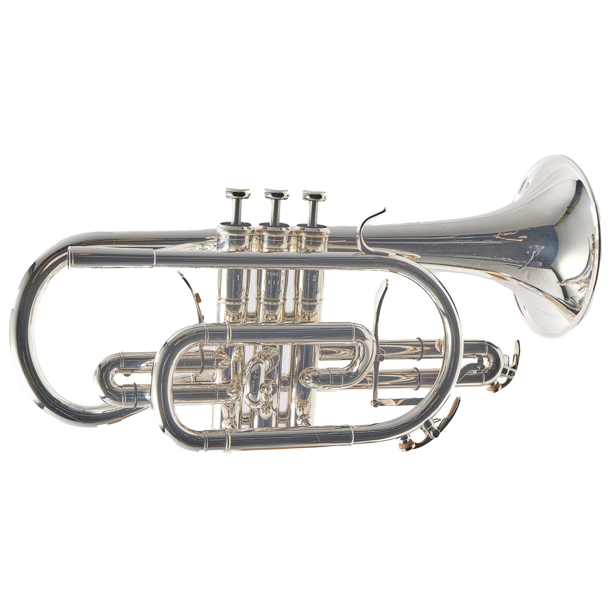 Yamaha YCR-8335IIS 'Neo' Custom Shepard's Crook Cornet in Silver Plate